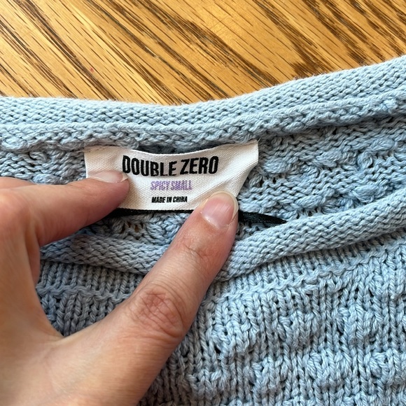 Double zero Pull Over sweater - Picture 3 of 5